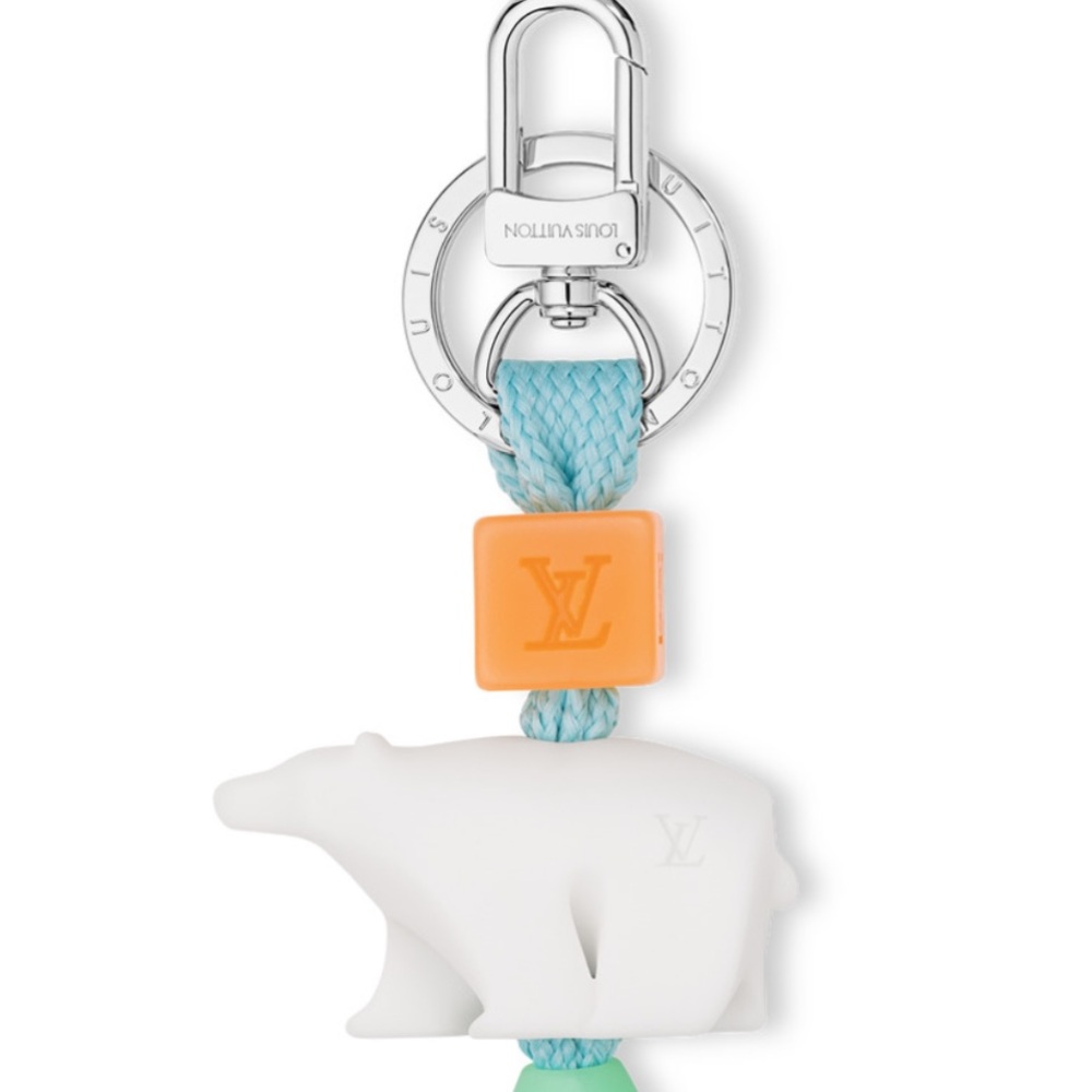 Louis Vuitton Play Polar Bear Key Holder Bag Charm - Picture 4 of 16